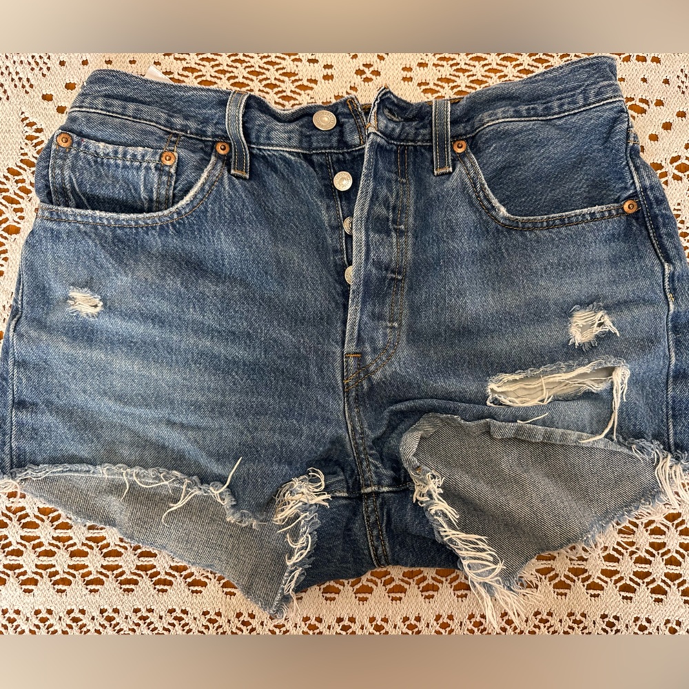 Levi's Denim Jeans with Silver Accents